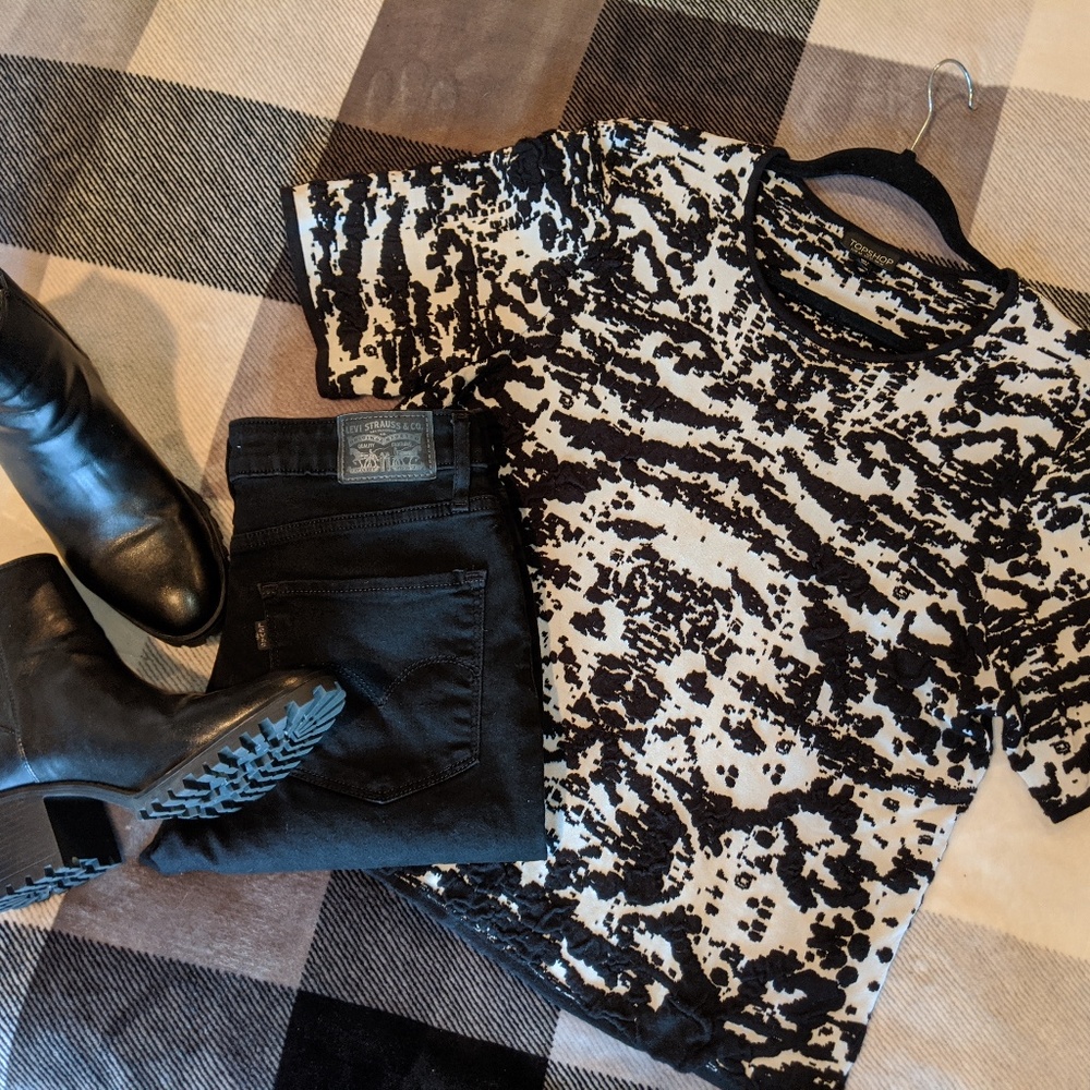 🎀B2GO! TOPSHOP textured knit top - Picture 2 of 8